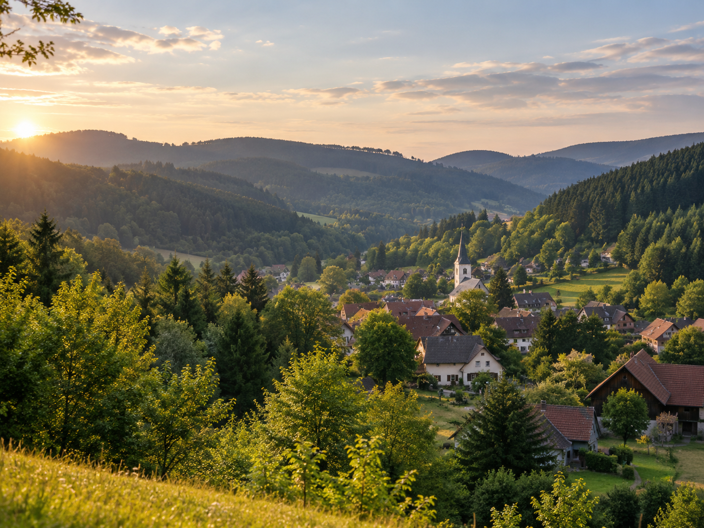Neuweiler im Kreis Calw